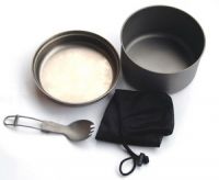 1 Person Titanium Camping Mess kit