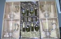 Sell 4 glass goblet set