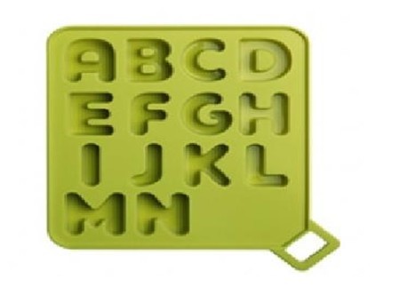 Silicone Abc Shaped Cube Trays Ice Candy Mold Maker