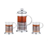 french press set